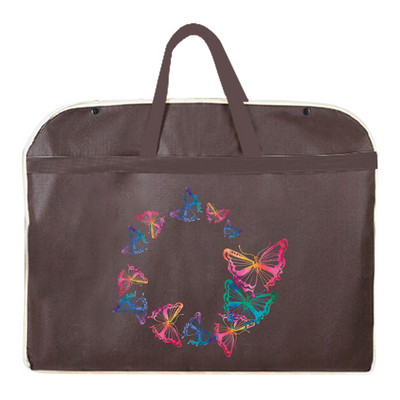 Porálló ruházati huzatok Esküvői ruha Porvédő öltöny Kabát Tárolótáska Pillangónyomat Ruhatáskák Akasztó Ruhaszervező