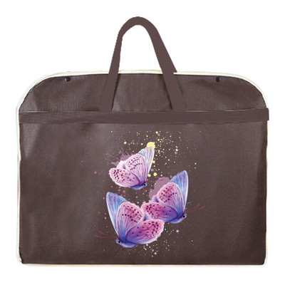 Porálló ruházati huzatok Esküvői ruha Porvédő öltöny Kabát Tárolótáska Pillangónyomat Ruhatáskák Akasztó Ruhaszervező