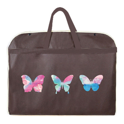 Porálló ruházati huzatok Esküvői ruha Porvédő öltöny Kabát Tárolótáska Pillangónyomat Ruhatáskák Akasztó Ruhaszervező