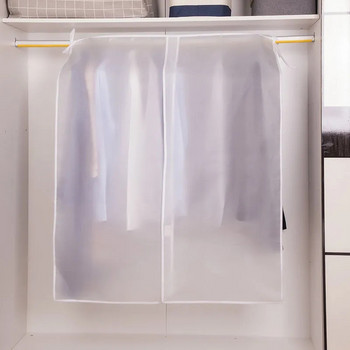 Κάλυμμα ντουλάπας με προστασία από τη σκόνη S/M/L Διαφανές κρεμαστό κάλυμμα ρούχων που πλένεται με προστασία από την υγρασία Τσάντα αποθήκευσης 3D Closet Organize