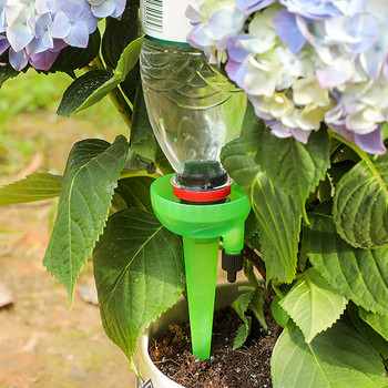 2 τμχ Αυτόματη συσκευή ποτίσματος με σταγονόμετρο φυτών σε γλάστρα Πρακτικό εργαλείο ποτίσματος Ακροφύσιο Αυτοποτίσματος Ποτίσματος