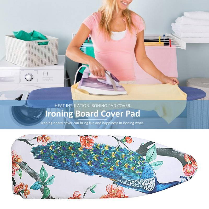 140x50cm Spring Bird Series digitális nyomtatás Vasalódeszka Takaró Párna Hőszigetelő Poliészter A legtöbb vasalási mérethez illeszkedik ÚJ