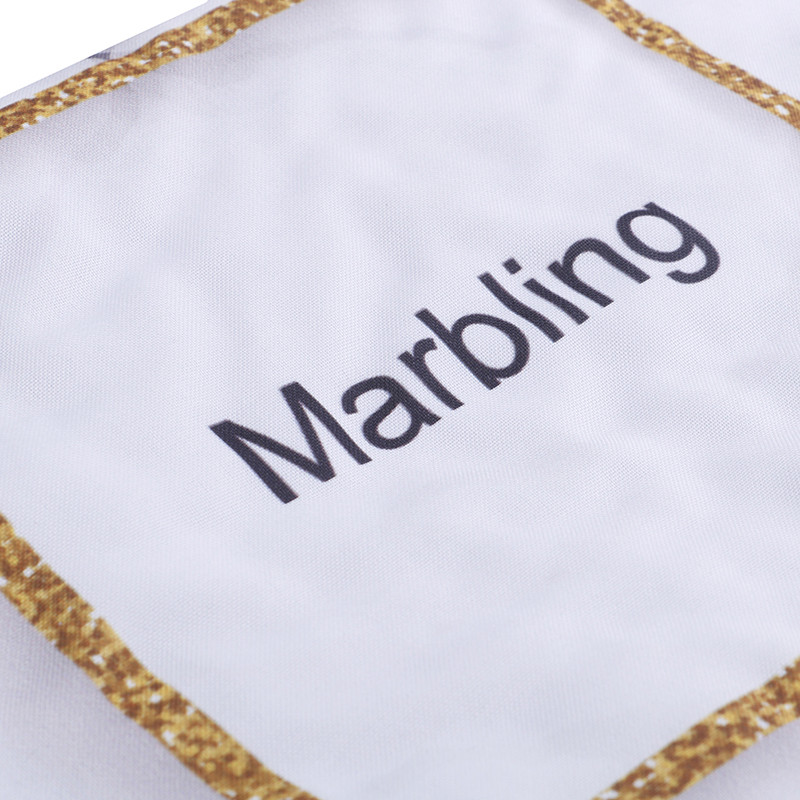 140*50cm márvány vastag hővisszatartó filc vasaló vasalódeszka huzat könnyen felszerelhető nem károsítja a bevonat páraáteresztő képességét