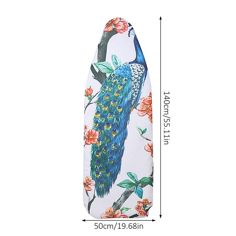 140x50cm Spring Bird sorozat digitális nyomtatás Vasalódeszka Takaró Párna Hőszigetelő Poliészter A legtöbb vasalási mérethez illeszkedik ÚJ