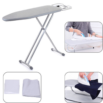 Dustproof Ironing Board Covers Universal Silver Coated Ironing Board Cover & 4mm Pad Thick Reflect Heat 1pc