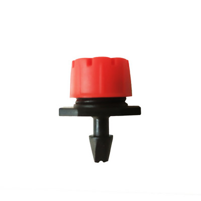 50 DB 4/7 mm-es állítható fúvóka kerti vízpermetező csepegtető öntözőhöz piros fúvókás öntözőfej