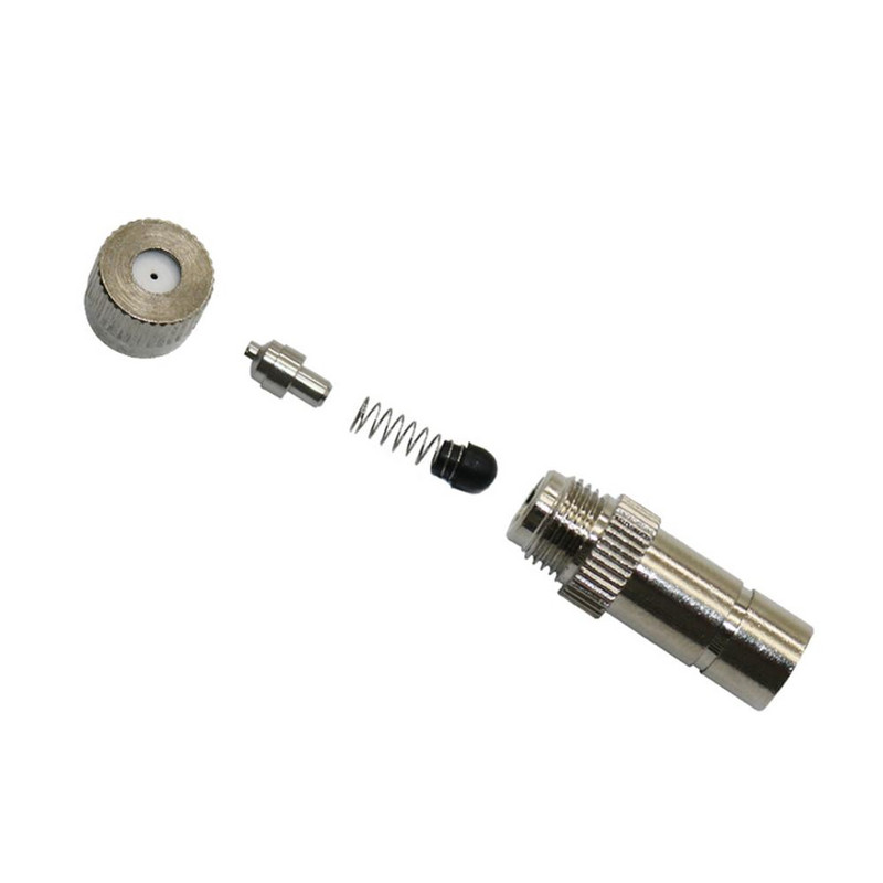 Sárgaréz alacsony nyomású porlasztó fúvókák fertőtlenítő tereprendezés párásítás finom permetező permetező 0,1 mm 0,15 mm fúvókák nyílás