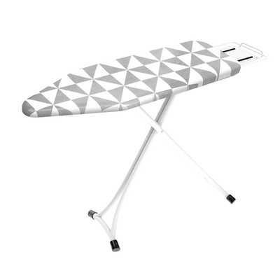 Kokvilnas gludināmā dēļa pārvalks 120 cm x 41 cm segas paliktnis, biezs polsterējums, izturīgs pret apdegumiem, gludināmais dēlis, polsterēta pārvalka tīrīšanas instrumenti