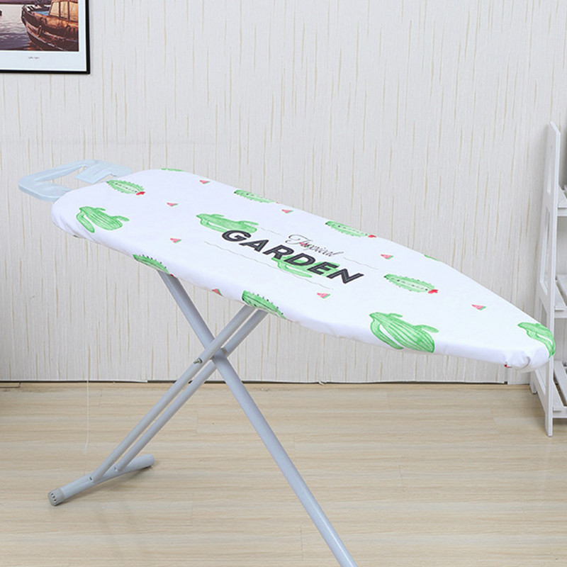 Háztartási nagy digitális nyomtatott vasalódeszka huzat Mosható vastag, csúszásmentes, újrafelhasználható hőálló könnyű lapos