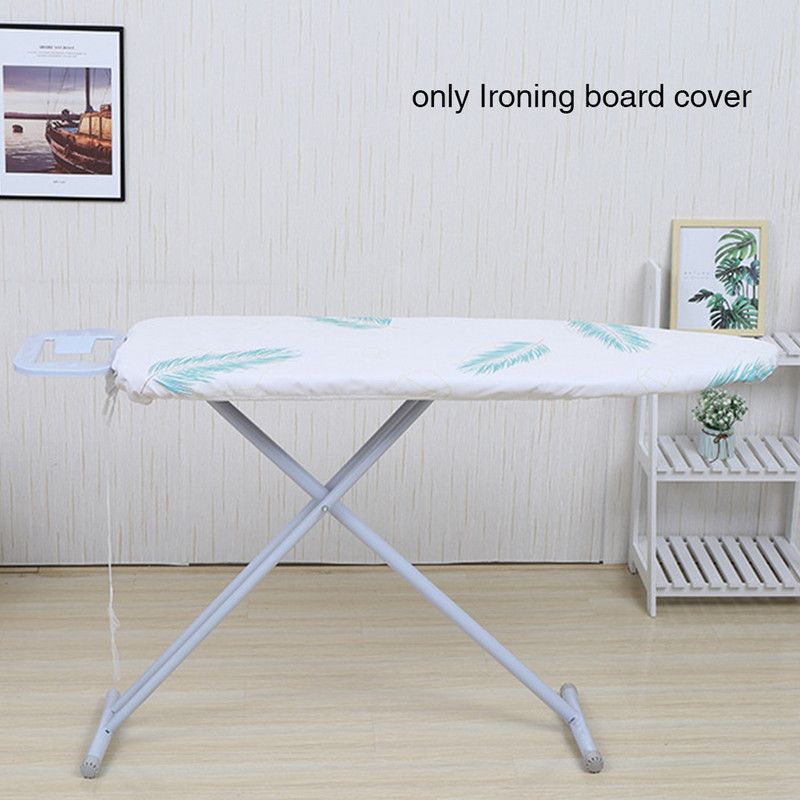 Háztartási nagy digitális nyomtatott vasalódeszka huzat Mosható vastag, csúszásmentes, újrafelhasználható hőálló könnyű lapos