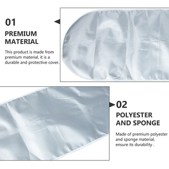 Подложка за покритие Защитна маса Дъска за гладене Универсален полиестерен плат Топлоустойчив плот