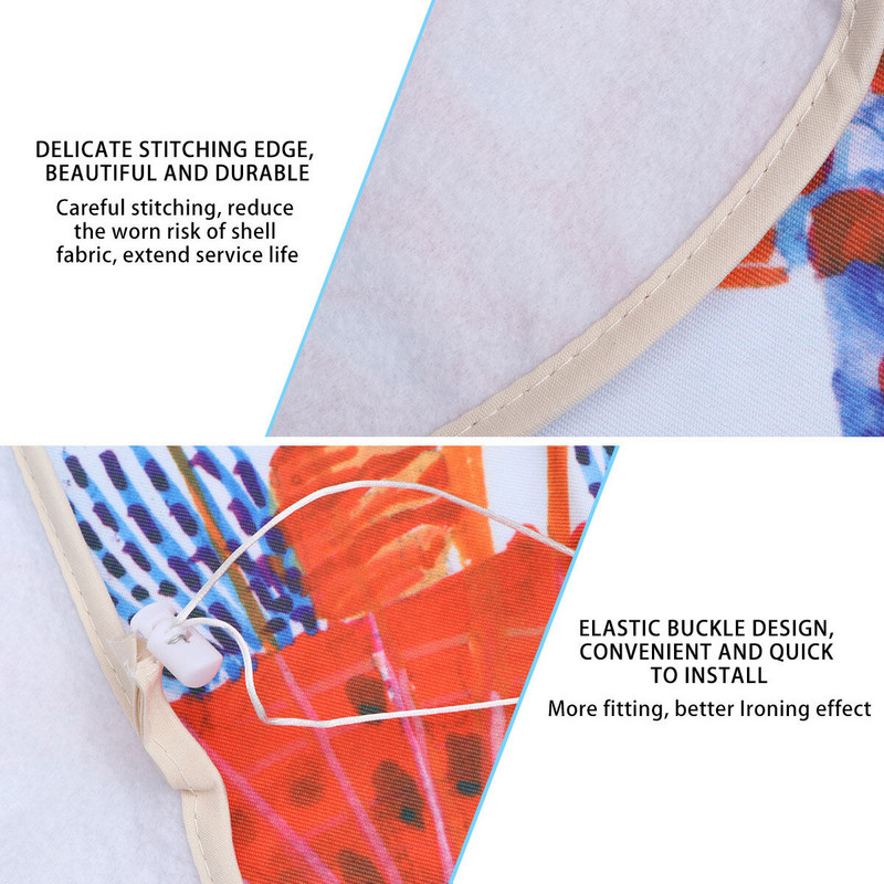 Vasalódeszka huzat Pad Seahorse perzselés elleni vasalódeszka huzat perzselésnek ellenálló foltos hálós ruha csere