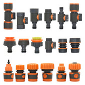 Kerti tömlő gyorscsatlakozó 1/2 3/4 1 hüvelykes csőcsatlakozó leállító vízcsatlakozó kerti csap javítás ízületi öntözőrendszer szerelvényei