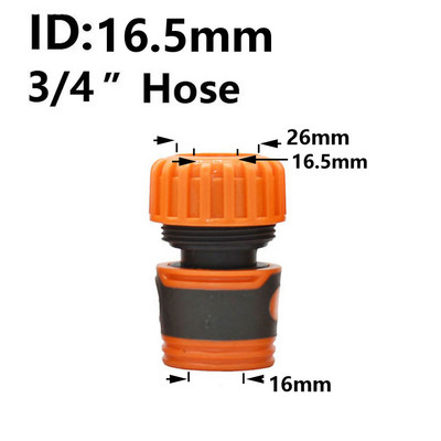 Kerti tömlő gyorscsatlakozó 1/2 3/4 1 hüvelykes csőcsatlakozó leállító vízcsatlakozó kerti csap javítás ízületi öntözőrendszer szerelvényei