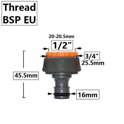 Kerti tömlő gyorscsatlakozó 1/2 3/4 1 hüvelykes csőcsatlakozó leállító vízcsatlakozó kerti csap javítás ízületi öntözőrendszer szerelvényei