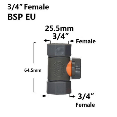 Kerti tömlő gyorscsatlakozó 1/2 3/4 1 hüvelykes csőcsatlakozó leállító vízcsatlakozó kerti csap javítás ízületi öntözőrendszer szerelvényei