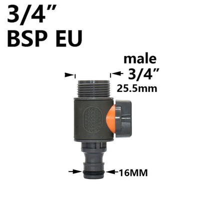 Kerti tömlő gyorscsatlakozó 1/2 3/4 1 hüvelykes csőcsatlakozó leállító vízcsatlakozó kerti csap javítás ízületi öntözőrendszer szerelvényei