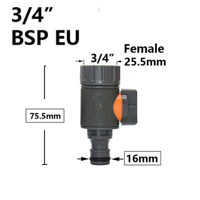 Kerti tömlő gyorscsatlakozó 1/2 3/4 1 hüvelykes csőcsatlakozó leállító vízcsatlakozó kerti csap javítás ízületi öntözőrendszer szerelvényei