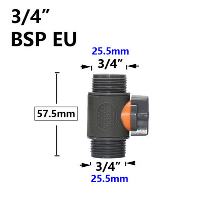 Kerti tömlő gyorscsatlakozó 1/2 3/4 1 hüvelykes csőcsatlakozó leállító vízcsatlakozó kerti csap javítás ízületi öntözőrendszer szerelvényei