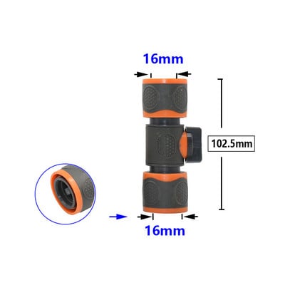 Kerti tömlő gyorscsatlakozó 1/2 3/4 1 hüvelykes csőcsatlakozó leállító vízcsatlakozó kerti csap javítás ízületi öntözőrendszer szerelvényei