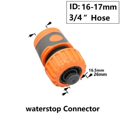 Kerti tömlő gyorscsatlakozó 1/2 3/4 1 hüvelykes csőcsatlakozó leállító vízcsatlakozó kerti csap javítás ízületi öntözőrendszer szerelvényei