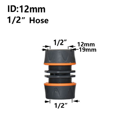 Kerti tömlő gyorscsatlakozó 1/2 3/4 1 hüvelykes csőcsatlakozó leállító vízcsatlakozó kerti csap javítás ízületi öntözőrendszer szerelvényei