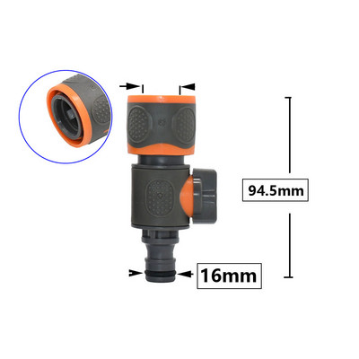 Kerti tömlő gyorscsatlakozó 1/2 3/4 1 hüvelykes csőcsatlakozó leállító vízcsatlakozó kerti csap javítás ízületi öntözőrendszer szerelvényei