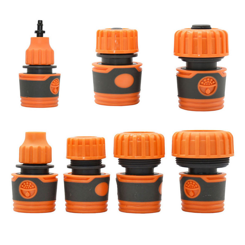 Kerti tömlő gyorscsatlakozó 1/2 3/4 1 hüvelykes csőcsatlakozó leállító vízcsatlakozó kerti csap javítás ízületi öntözőrendszer szerelvényei