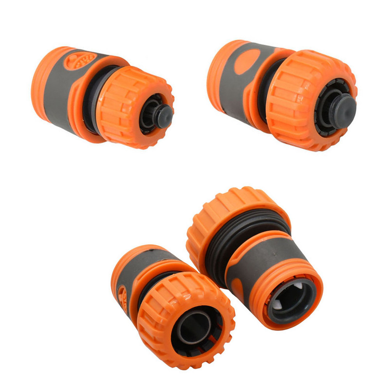 Kerti tömlő gyorscsatlakozó 1/2 3/4 1 hüvelykes csőcsatlakozó leállító vízcsatlakozó kerti csap javítás ízületi öntözőrendszer szerelvényei