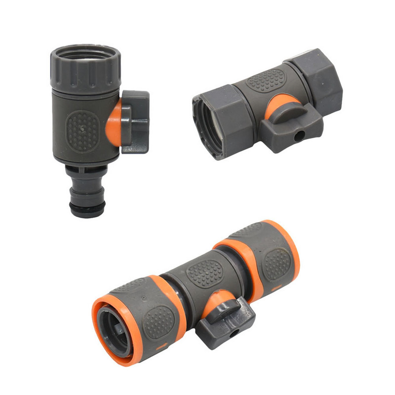 Kerti tömlő gyorscsatlakozó 1/2 3/4 1 hüvelykes csőcsatlakozó leállító vízcsatlakozó kerti csap javítás ízületi öntözőrendszer szerelvényei