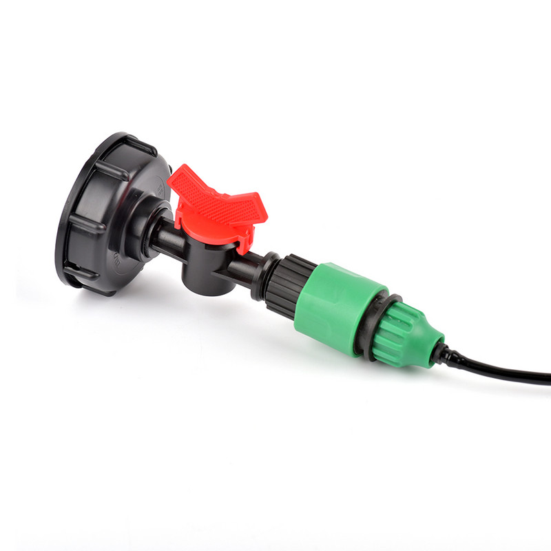 IBC tartályadapter üzemanyagtartály szerelvény S60 menetsapka 60 mm-től 1"3/4"1/2"-ig csapos csatlakozóaljzat Kerti öntözőszelep szerelvény