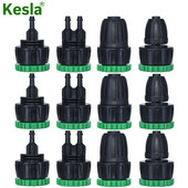 KESLA 3X kerti csap adapter osztó tömlő csatlakozók aljzat 1/2" 3/4" - 4/7mm 8/11mm 16mm csepegtető öntöző öntözőcső idom
