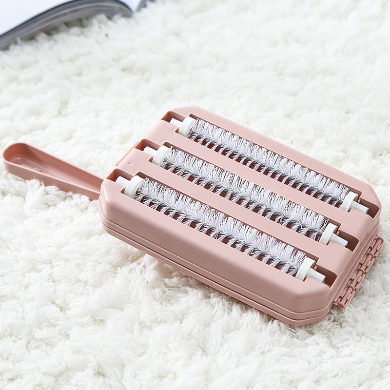 Kūrybinis rankinis kilimų stalo šepetys Plastikinis grindų šlavimo įrankis trupinių nešvarumų valymo volelis įrankis namų valymo šepečiai Priedai