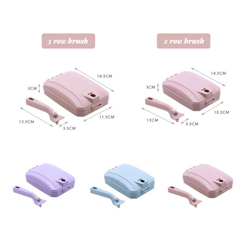 Kūrybinis rankinis kilimų stalo šepetys Plastikinis grindų šlavimo įrankis trupinių nešvarumų valymo volelis įrankis namų valymo šepečiai Priedai