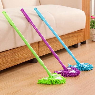 180Degree Rotatable AdjustableTriangle Cleaning Mop Wall Ceiling Cleaning Brush Mop Washing Dust Brush Home Clean Tools Cleaner