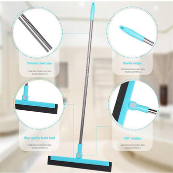 Magic Broom Sweeper Многофункционална Magic Dust-Free Scraping Broom Dust Pet Hair Инструмент за бързо премахване за домашен офис кухня