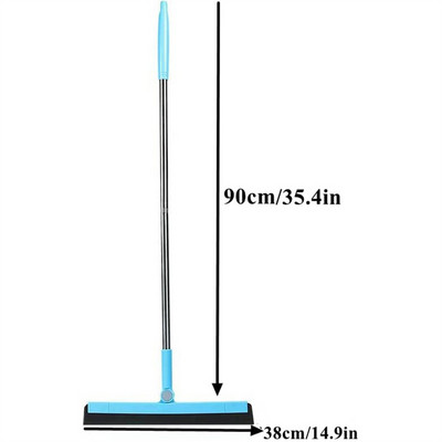 Magic Broom Sweeper Multifunkcionāls burvju slotas skrāpis bez putekļiem, skrāpis slotas putekļiem mājdzīvnieku apmatojuma ātrai noņemšanai mājas biroja virtuvei