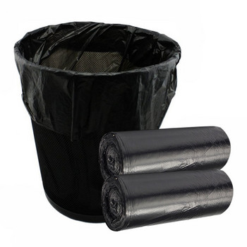 1Ρολά 50*60cm Σακούλες σκουπιδιών Μονόχρωμο Παχύ Βολικό Περιβαλλοντικό Πλαστικές Σακούλες Απορριμμάτων Πλαστική Σακούλα Μίας Χρήσης Μαύρα Σκουπίδια