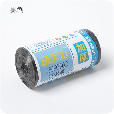 30db/tekercs Vastag asztali kis szemeteszsákok Háztartási autós mini eldobható műanyag szemeteszsákok szemeteszsákok