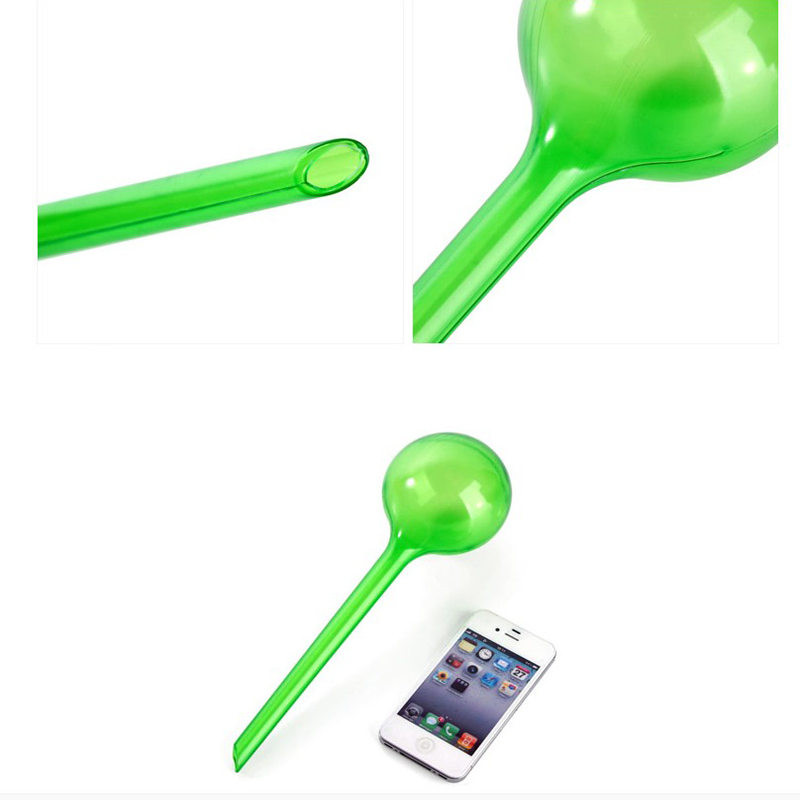 1/4 DB Új PVC utazóházi növény önöntöző izzó alakú öntözőgömbök Automatikus öntözés Gyepkert cserepes ültetődobozok U3