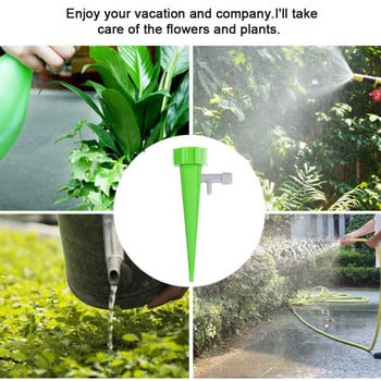 Автоматична система за капково напояване Самополивна шипове за цветни растения Оранжерийна градина Регулируемо устройство за автоматично капкообразуване
