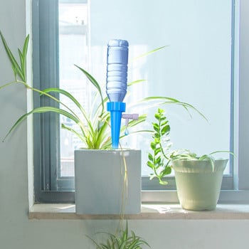 Σύστημα αυτόματου ποτίσματος με σταγόνες Αυτοποτισόμενη ακίδα για φυτά λουλουδιών Θερμοκηπίου Ρυθμιζόμενη συσκευή αυτόματης σταλάκτης νερού