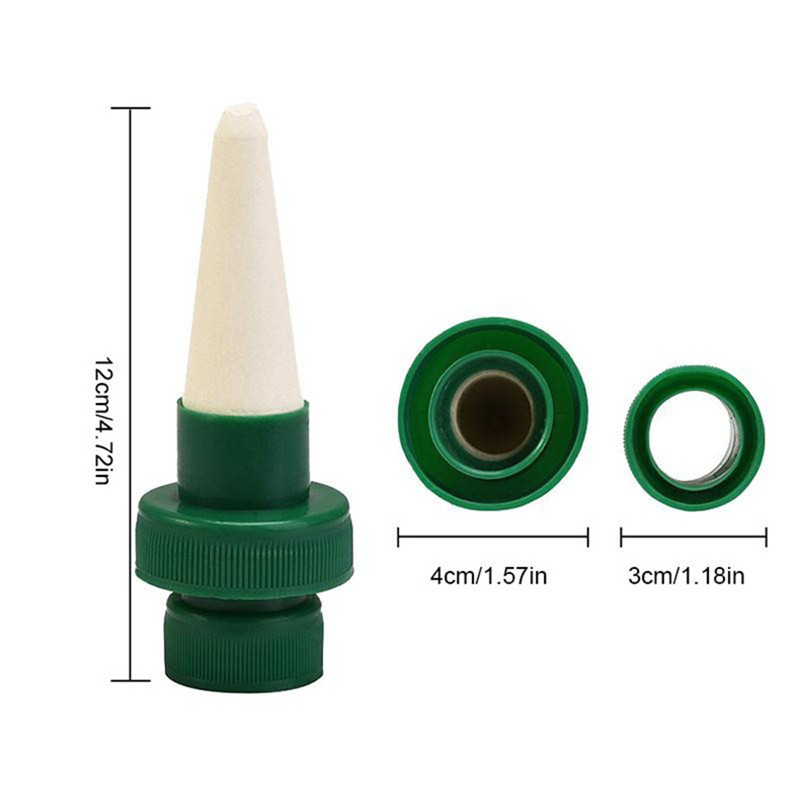 4 db Önautomatikus csepegtető öntöző palack kerámia lusta öntözőeszköz Növény virágok Bonsai öntöző kerti utazáshoz csepegtető