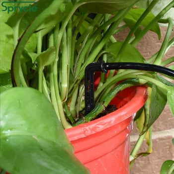 SPRYCLE 25 ΤΕΜ. Bend Arrow Dripper Micro Drip Irrigation Drops Emitters Watering Saving 3/5mm Hose Garden Sprinklers DroppersTool
