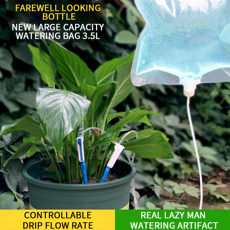 3,5 literes öntözőcsomag Növény élettartamot támogató csepegtető öntözés otthoni növény automata kerti öntözőrendszer csepegtető tüske készletek öntöző