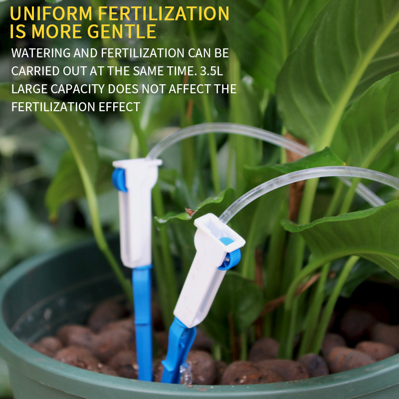 3,5 literes öntözőcsomag Növény élettartamot támogató csepegtető öntözés otthoni növény automata kerti öntözőrendszer csepegtető tüske készletek öntöző
