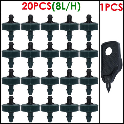 SPRYCLE 20X 2L/4L/8L nyomáskompenzált csepegtetőgép mezőgazdasági kerti gyep öntözéshez öntözési nyomású csepegtető rendszerű lyukasztó