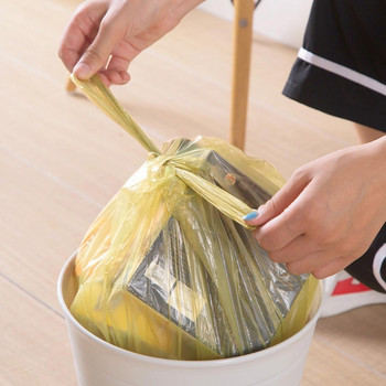 30Pcs Thicken Trash Bags Roll Σακούλες απορριμμάτων μιας χρήσης Τσάντα απορριμμάτων Τσάντα αποθήκευσης σκουπιδιών Οργανωτής σκουπιδιών οικιακού γραφείου