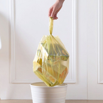 30Pcs Thicken Trash Bags Roll Σακούλες απορριμμάτων μιας χρήσης Τσάντα απορριμμάτων Τσάντα αποθήκευσης σκουπιδιών Οργανωτής σκουπιδιών οικιακού γραφείου