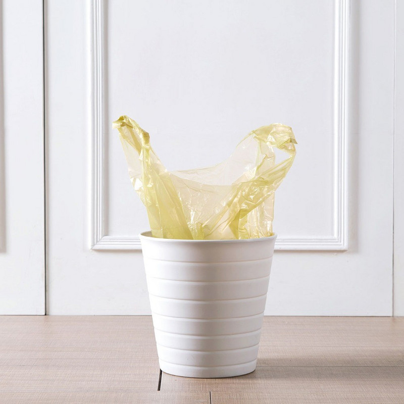 30 db Vastag szemeteszsákok tekercs Eldobható szemeteszsákok Hulladékzsák Szemetes tárolózsák Otthoni irodai szemétrendező